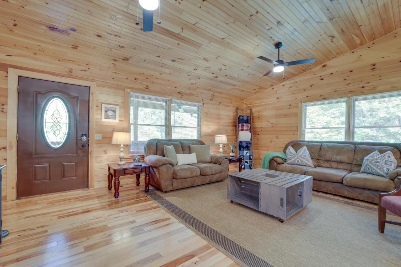Brysons Hidden Valley Ranch - Quiet Nc Cabin! Villa Bryson City Eksteriør billede