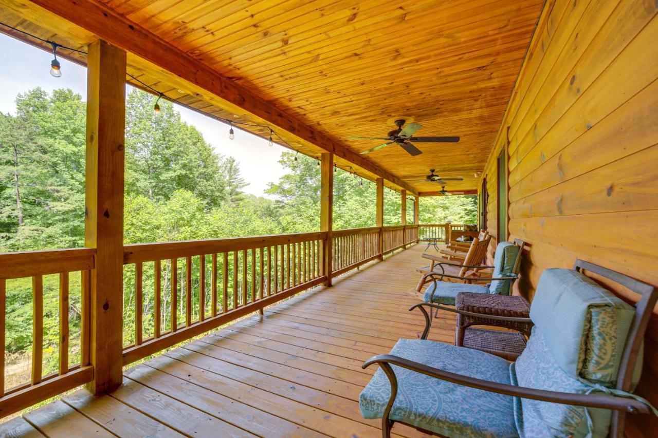 Brysons Hidden Valley Ranch - Quiet Nc Cabin! Villa Bryson City Eksteriør billede