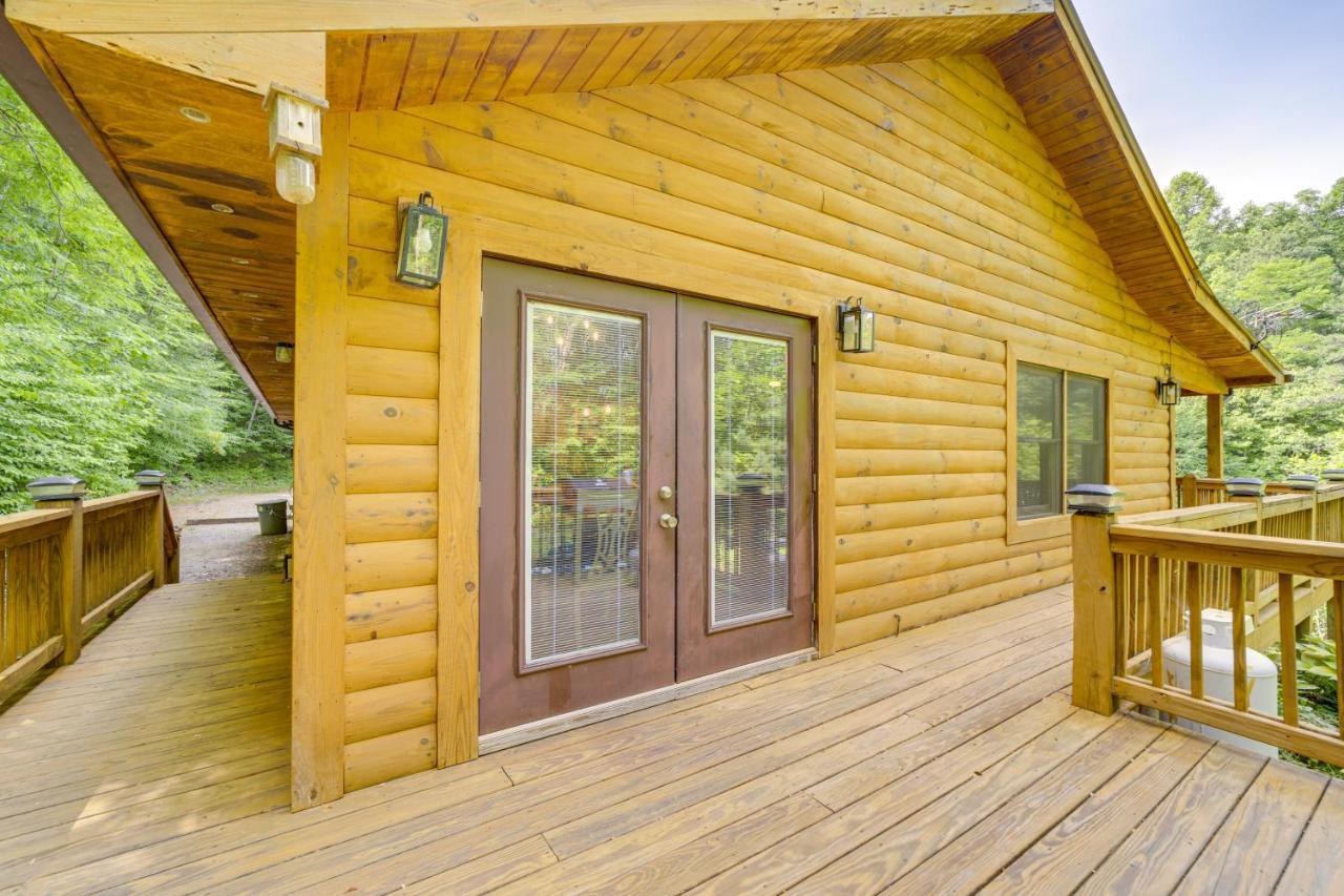 Brysons Hidden Valley Ranch - Quiet Nc Cabin! Villa Bryson City Eksteriør billede
